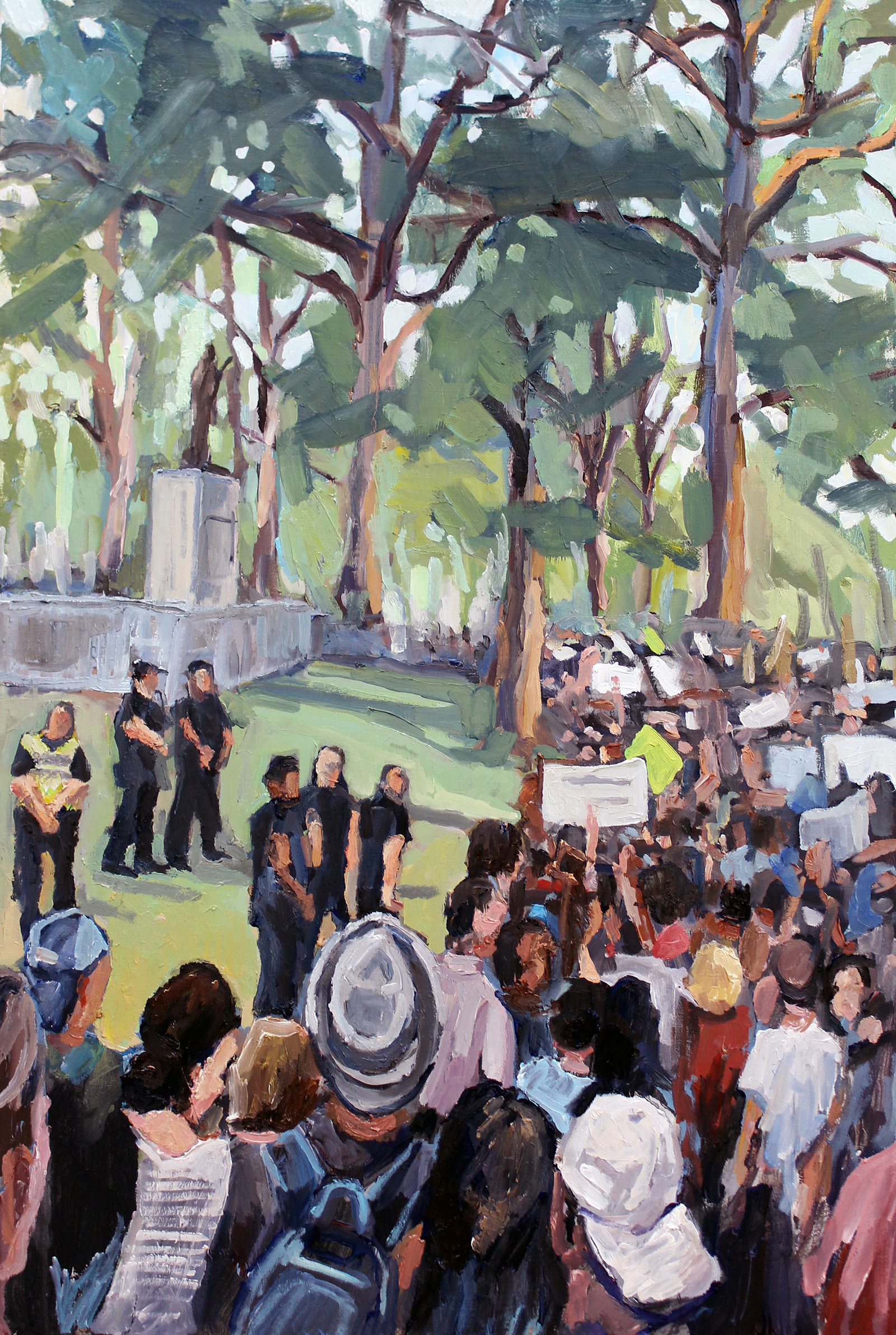 "Silent Sam, Chapel Hill" by Ben Hamburger